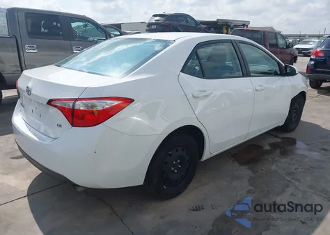 2015 Toyota Corolla Le из США, поврежденный, VIN 2T1BURHE6FC315286